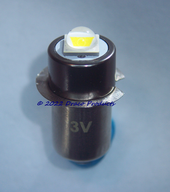 Bright Cree LED 10W Bulb for MAGLITE® 2-Cell 3V Maglight  2.7-3.3V Upgrade old Krypton