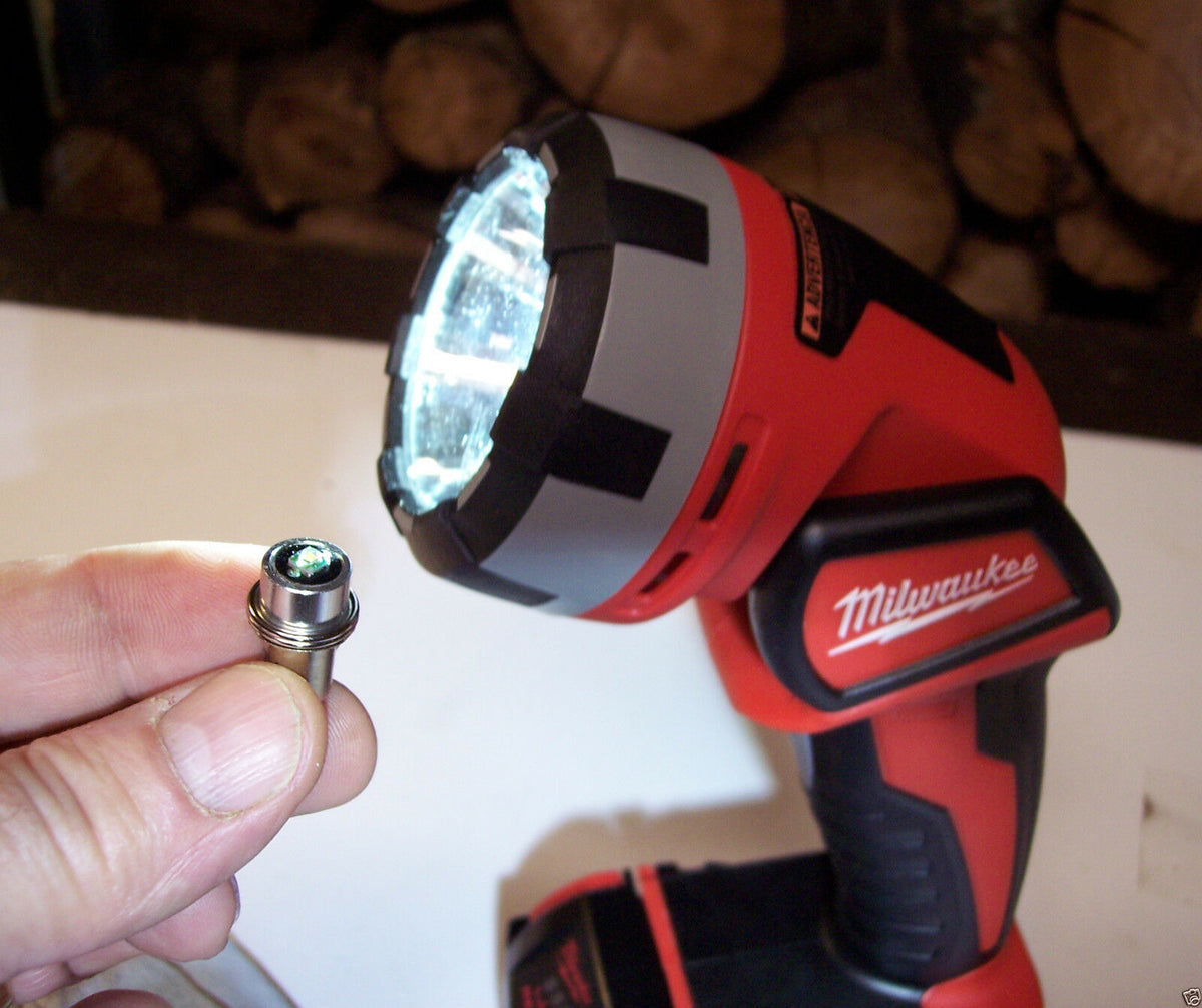 milwaukee flashlight 14-46-1825 bezel assembly 2114-21 USB Rechargeable ROVER Pivoting Flood Light more recharges Milwaukee 2110-21 | McNaughton-McKay