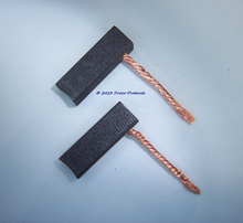 Quality Set Replacement Motor Carbon Brush 6.3mm x 6.3mm x 19mm(1/4"x1/4" x3/4")