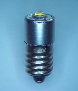 5.0W CREE - LED Upgrade MES E10 Bulb for (1 to 6) Cell Flashlights 1.5 - 9V