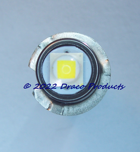 LED LIGHT BULB UPGRADE Flashlight COB PR Lamp 3.0V for 2-Cell