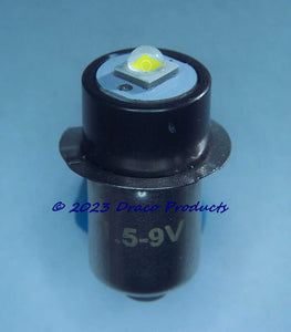 5.0W CREE - Bright LED 255+ Lumen Upgrade PR Bulb for 2-Cell Flashlights C D AA