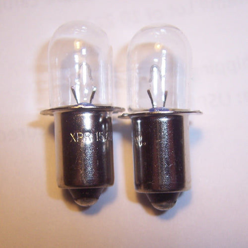 2X of XPR16 179 Lumen Xenon PR Base Bulb 15.6V 0.6A for Tool Lights Flashlights