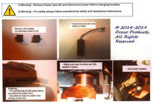 Quality Set Replacement Motor Carbon Brush 6.3mm x 6.3mm x 19mm(1/4"x1/4" x3/4")
