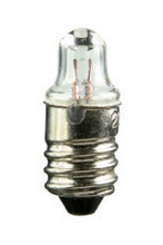 K222 Krypton E10 Screw Lens Bulb 2.33V 0.7A for 2-Cell 3V Brighter Replacement for:  222