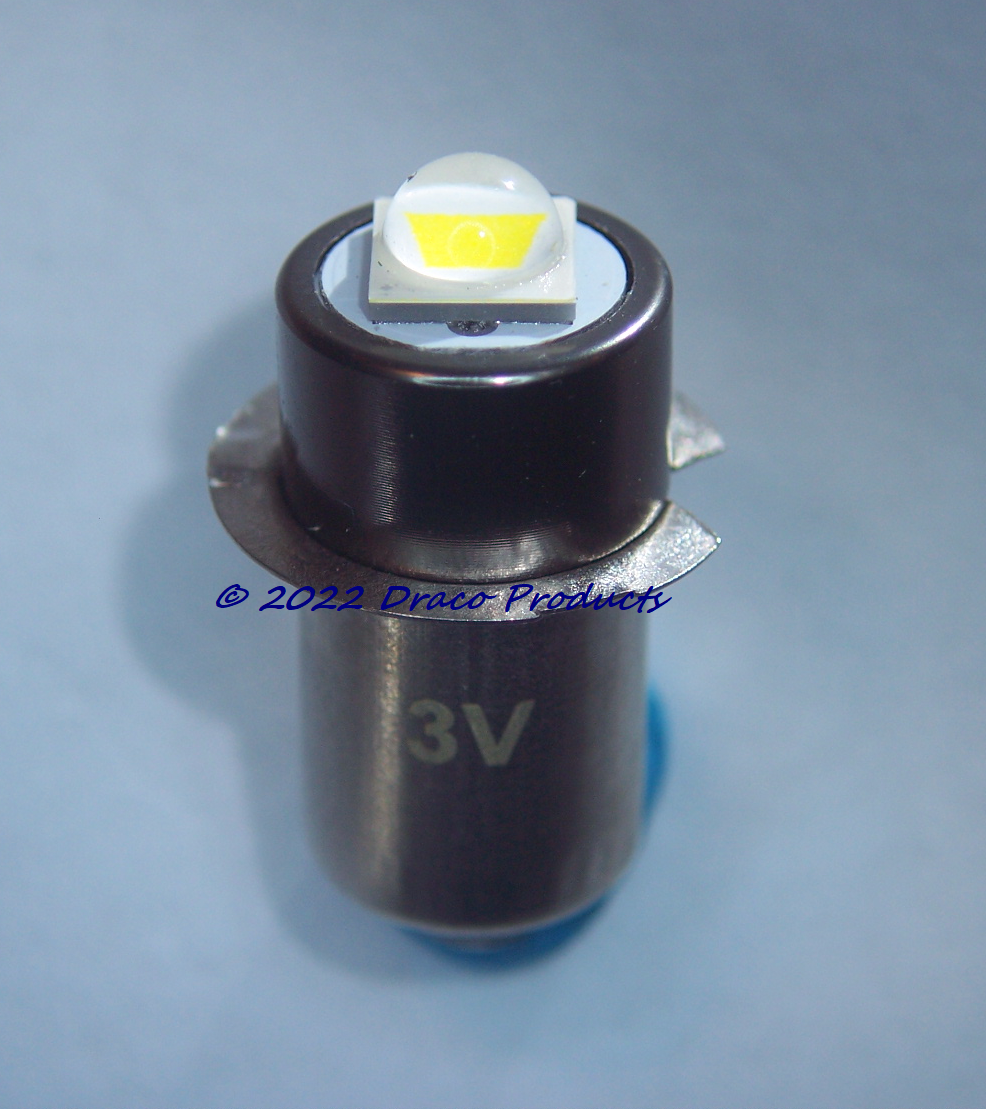 Bright Cree LED 10W Bulb for MAGLITE 2 Cell 3V Maglight 2.7 3.3V Upgrade old Krypton