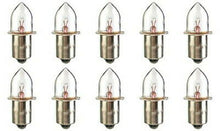 10X PR2 Miniature PR Base Lamp Bulb 2.38V 0.5A for  "2D" Cell Battery Flashlight