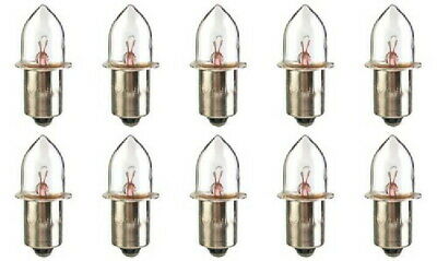 10X PR2 Miniature PR Base Lamp Bulb 2.38V 0.5A for  