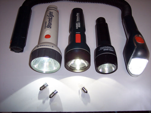 Bright! - LED 10W Upgrade Bulb for 3.6V or 3-Cell Flashlights Alk Nicad Versapak