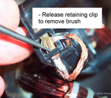 FIX Remington Electric Pole Saw 8 Amp Motor Carbon Brush Set (2) Heavy Duty Litz Wire