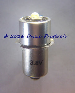 Cree 10W LED Upgrade Bulb for Fulton Government & Military 4.5V 3-Cell Light