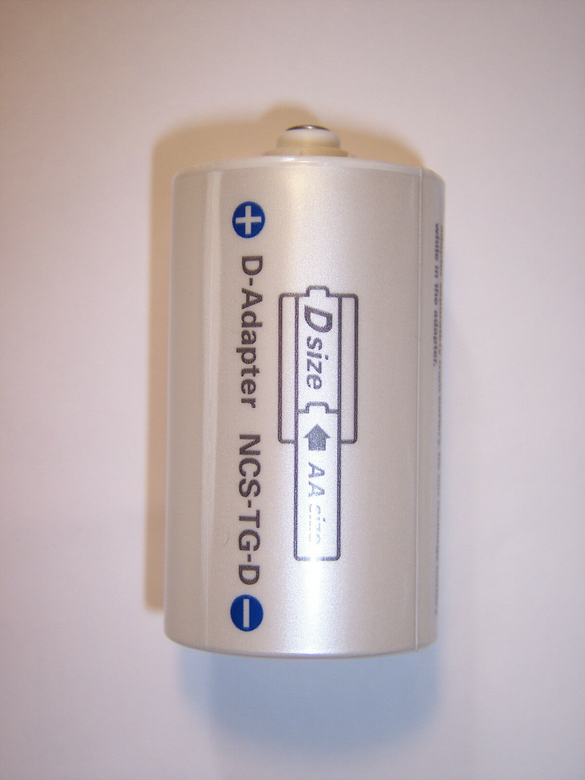 d size rechargeable flashlight 3 aa adapter 1-PARALLEL Battery Adapter - Converts 3 AA Cells to 1 D size