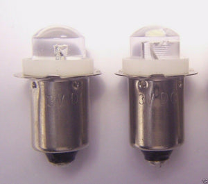 2 X LED's UPGRADE for Standard 2-Cell (3.0V) C D AA AAA Camping light Flashlight