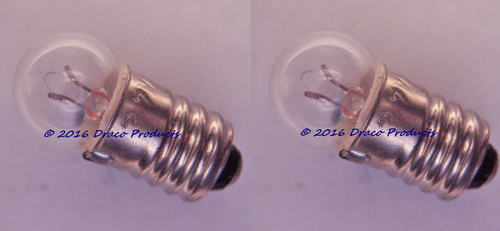 2-Pack of Replacement Lamp 11mm Size for Elenco SNAP-CIRCUITS 6SCL1B BULB 2.5v 3V 3.2v
