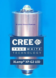 5W LED Upgrade E10 Bulb For 1 To 6 Cell Flashlights – 360 Lumen, 1.5-9V DC/DC Boost