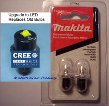 Cree LED 5 Watt XPG2 Universal Bulb FOR Makita ML702, ML902, ML903, ML120, ML121